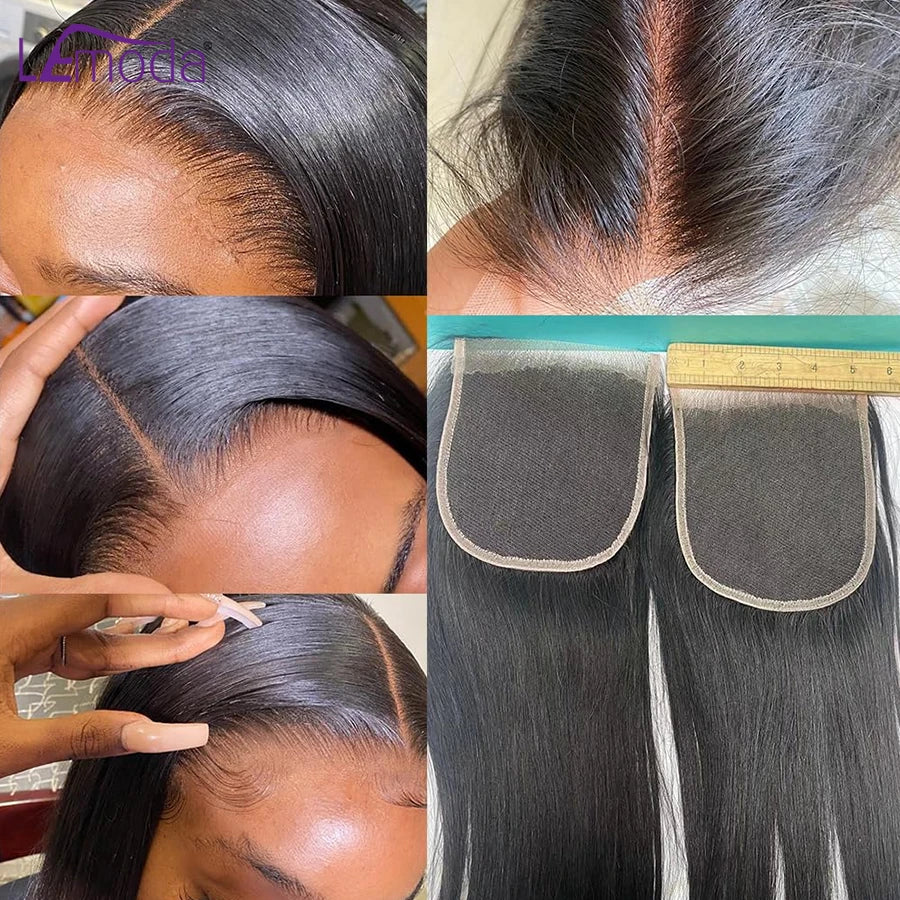 HD Lace Closure Straight Transparent 