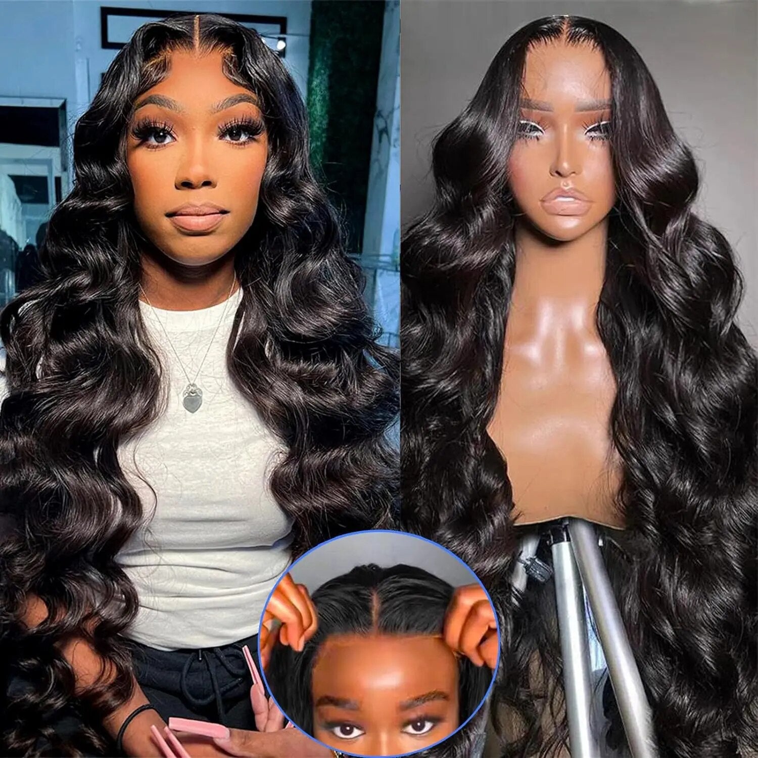 Body Wave Glueless 13X4 HD Lace Frontal Wig 