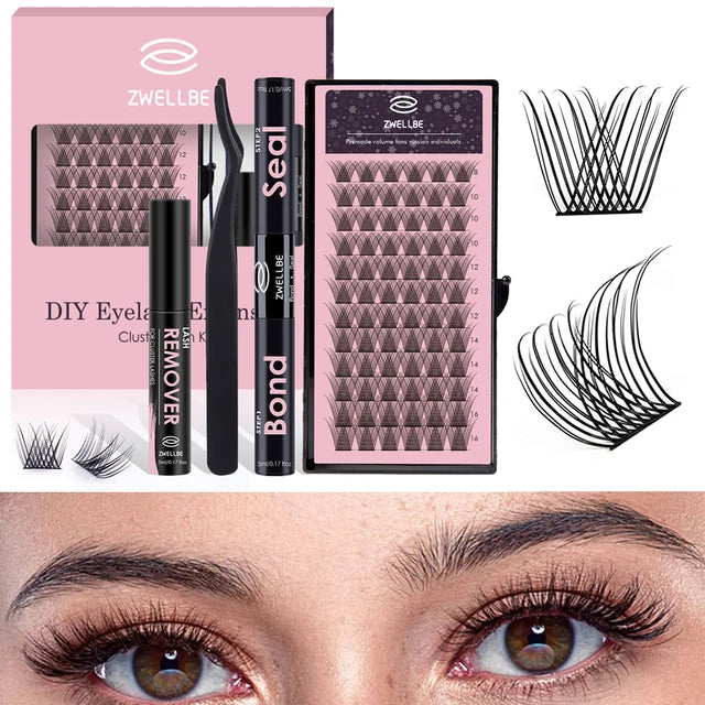 DIY Eyelash Extension Kit at Home