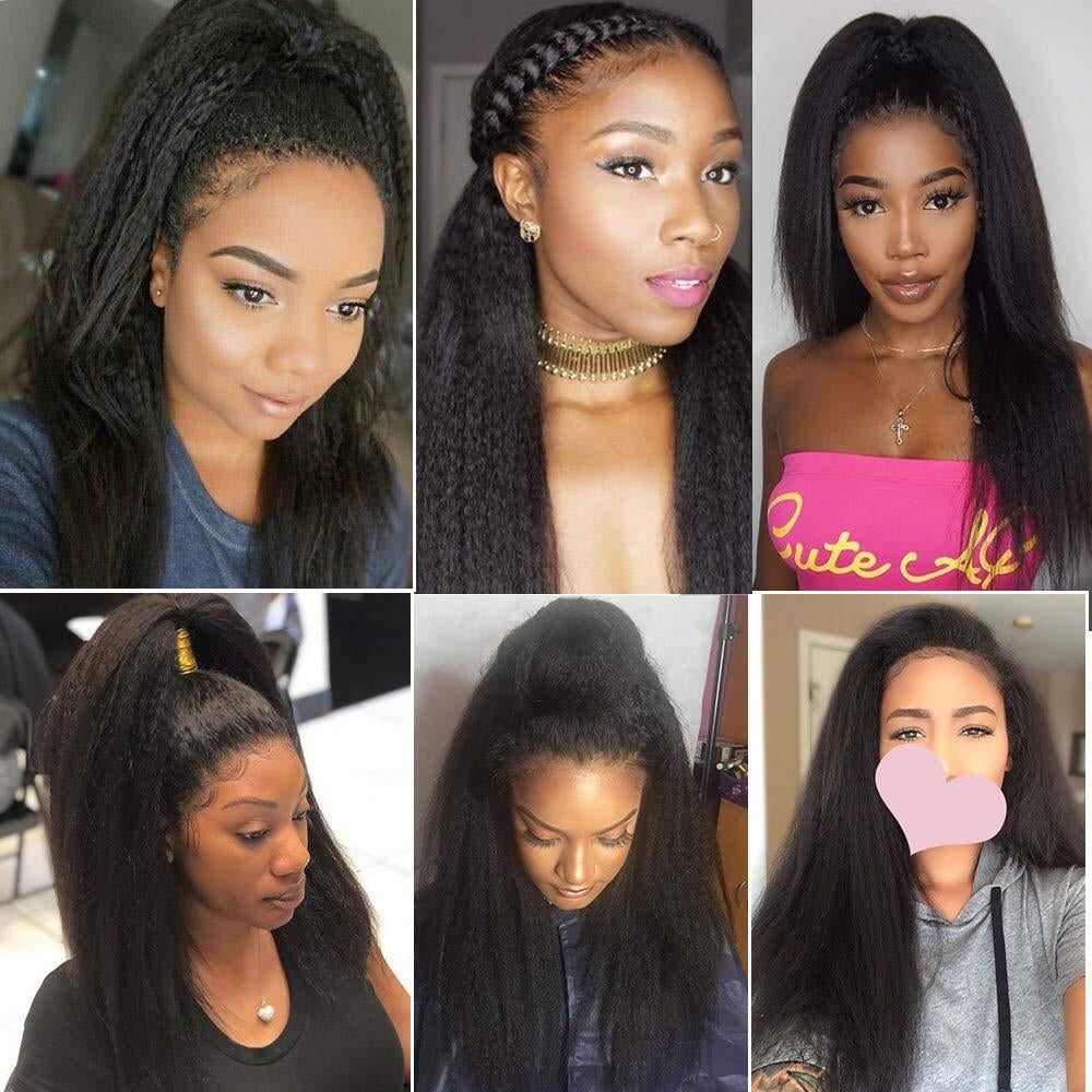 Kinky Straight Hair Bundles 100% Human Hair 